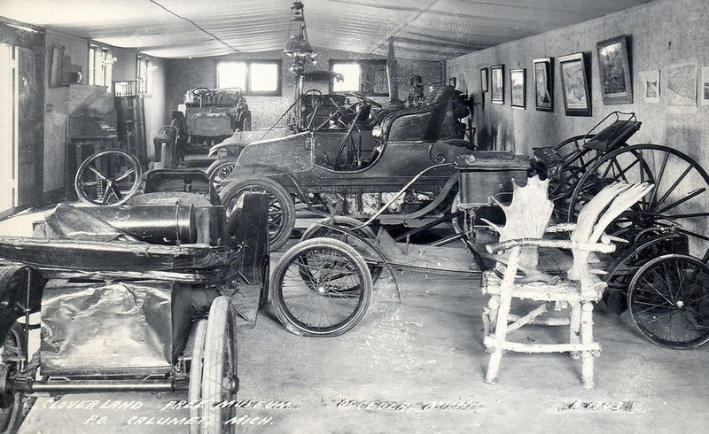 Cloverland Free Museum - Postcard (newer photo)